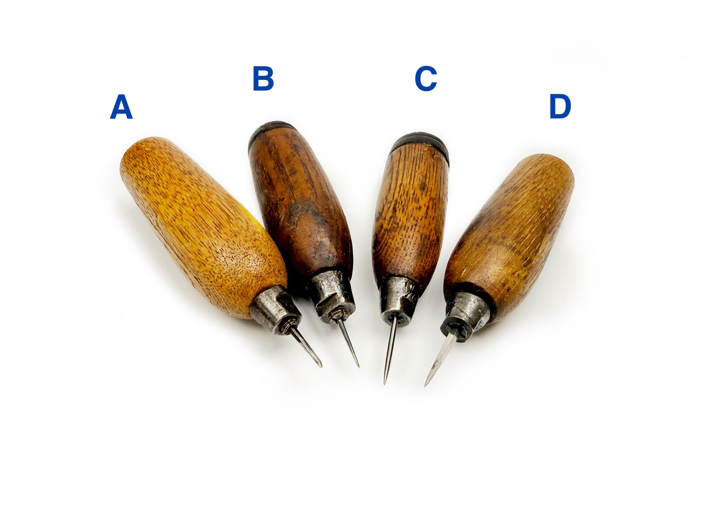 Vintage pegging awls