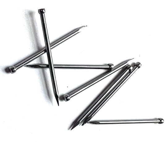 sharp steel Italian made nails for lasting