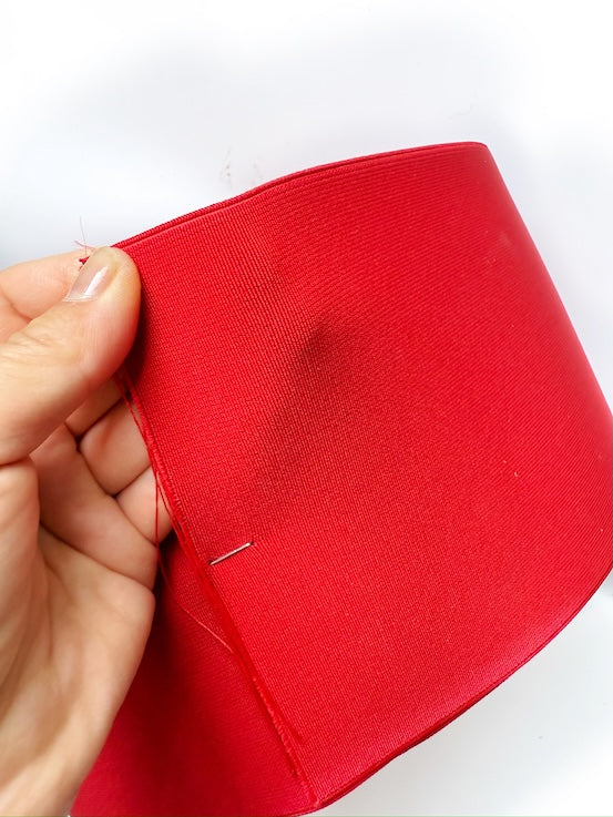 red flat elastic band2