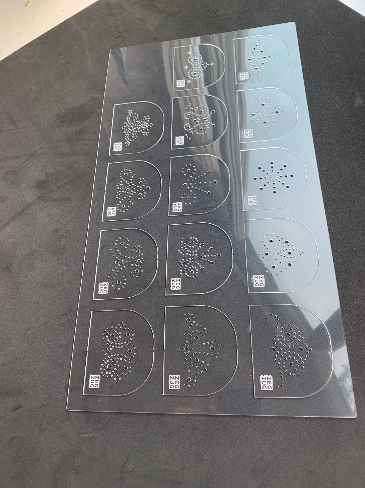 Medallion Template Ruler