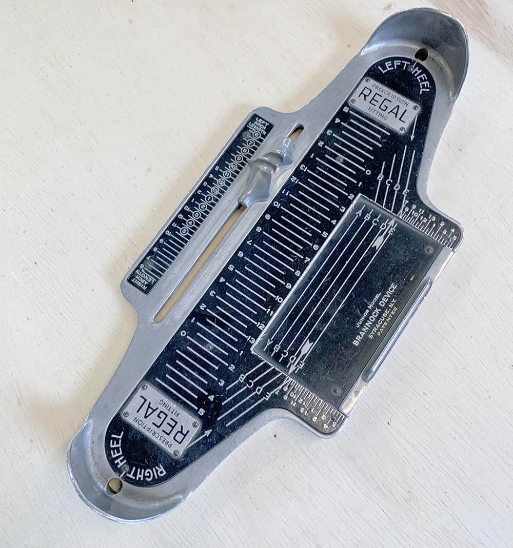 Brannock Device - Foot measuring tool