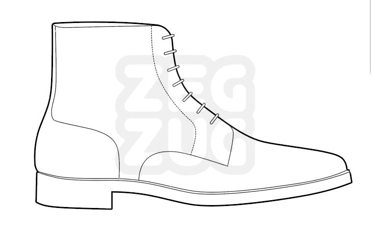 Pattern Set for Derby Boot