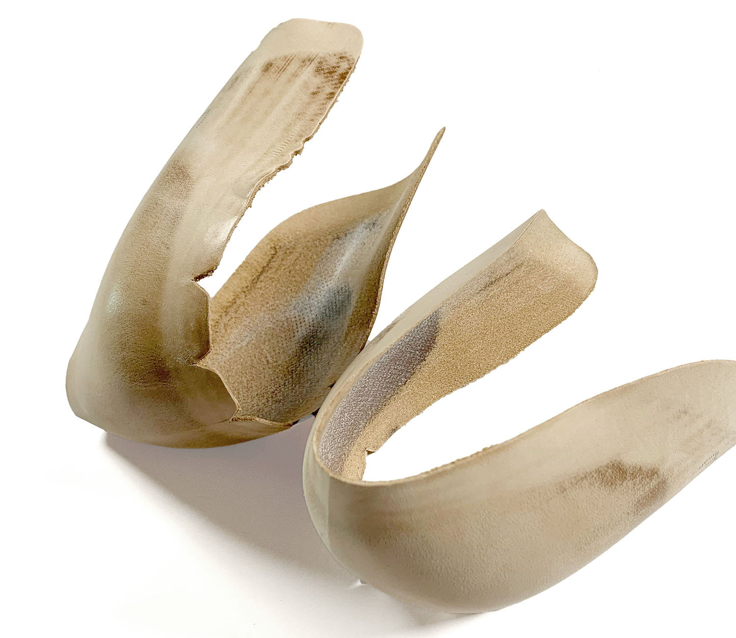 Heel Counter, Real Leather, Pre-shaped, One Pair