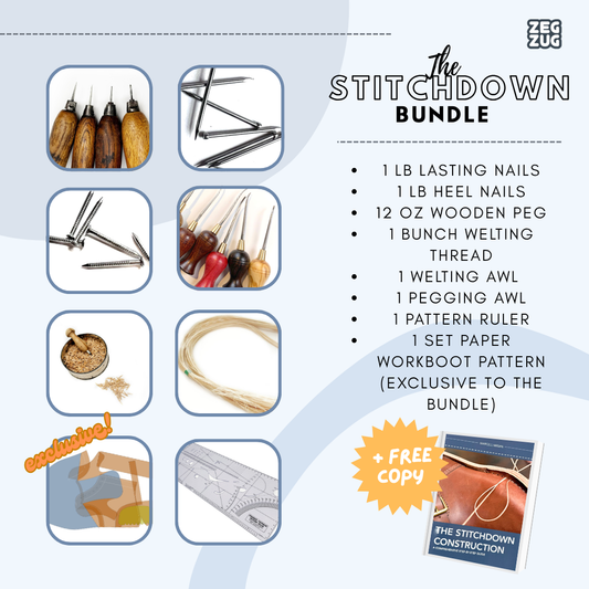 Stitchdown bundle with workboot pattern