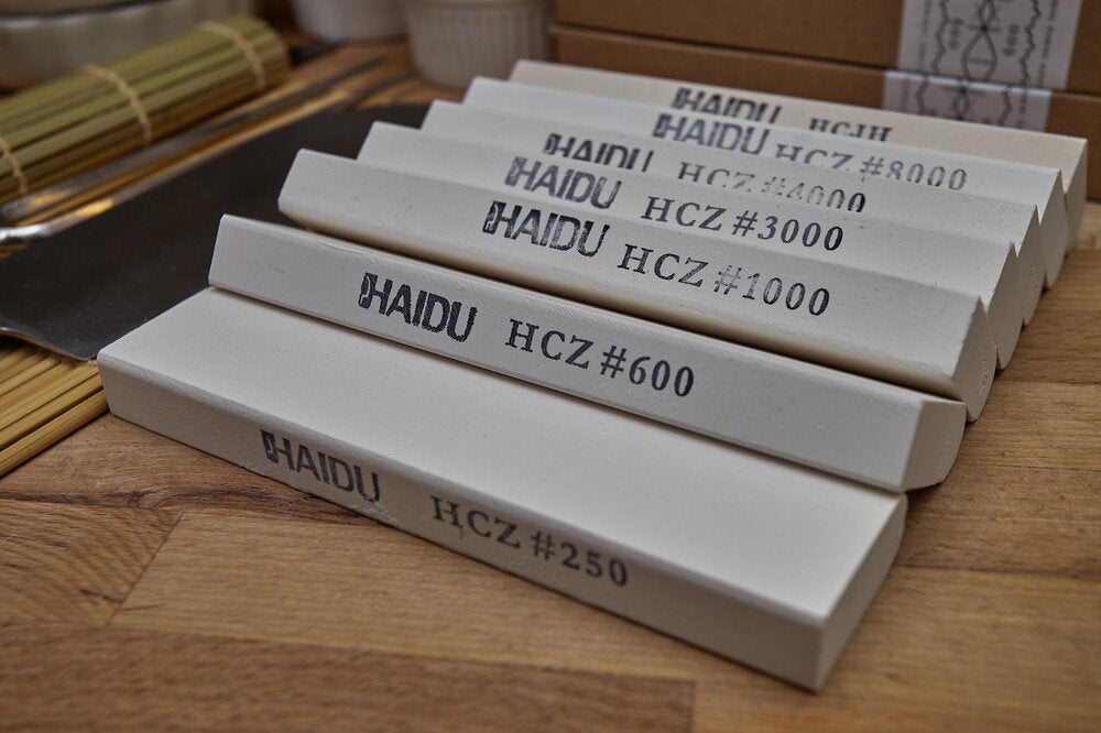 3x Haidu Ceramic Sharpening Stones - Batko Machines